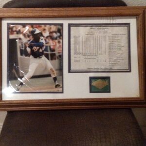 Henry Louis AAron's Deram Star Collectible framed picture